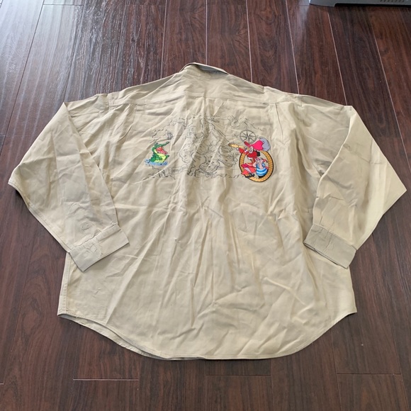 Disney Other - Disney Store Neverland Map Down XL Captain hook